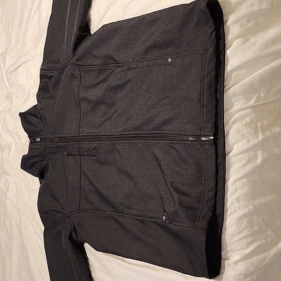 Black Shadow Striped North End Bomber Jacket - Picture 4 of 9